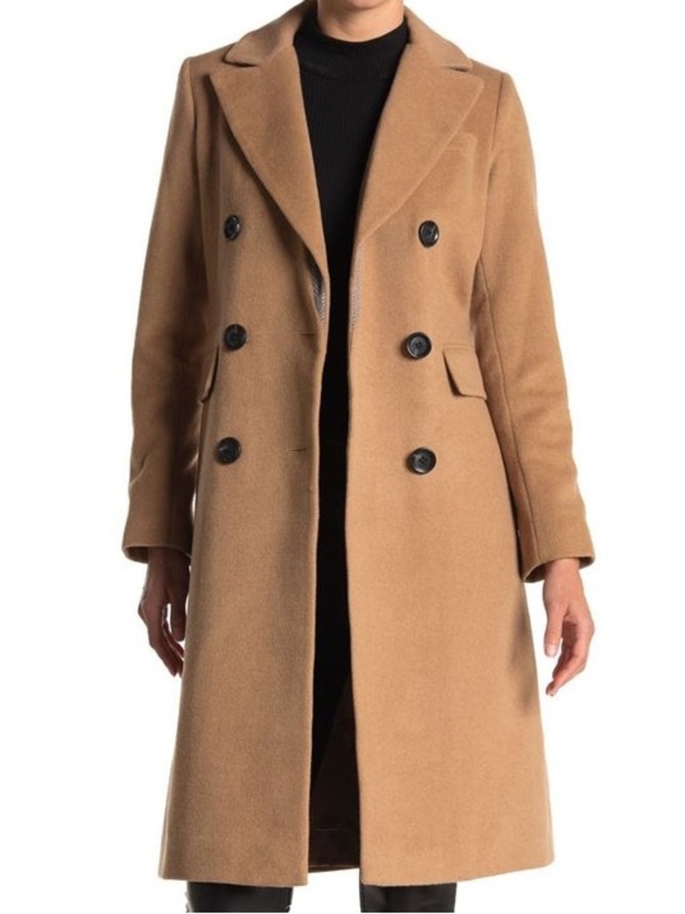 Sam Edelman Double Breasted Reefer Coat